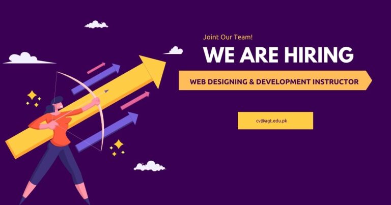 Job Opening for Web Design and Development Instructor