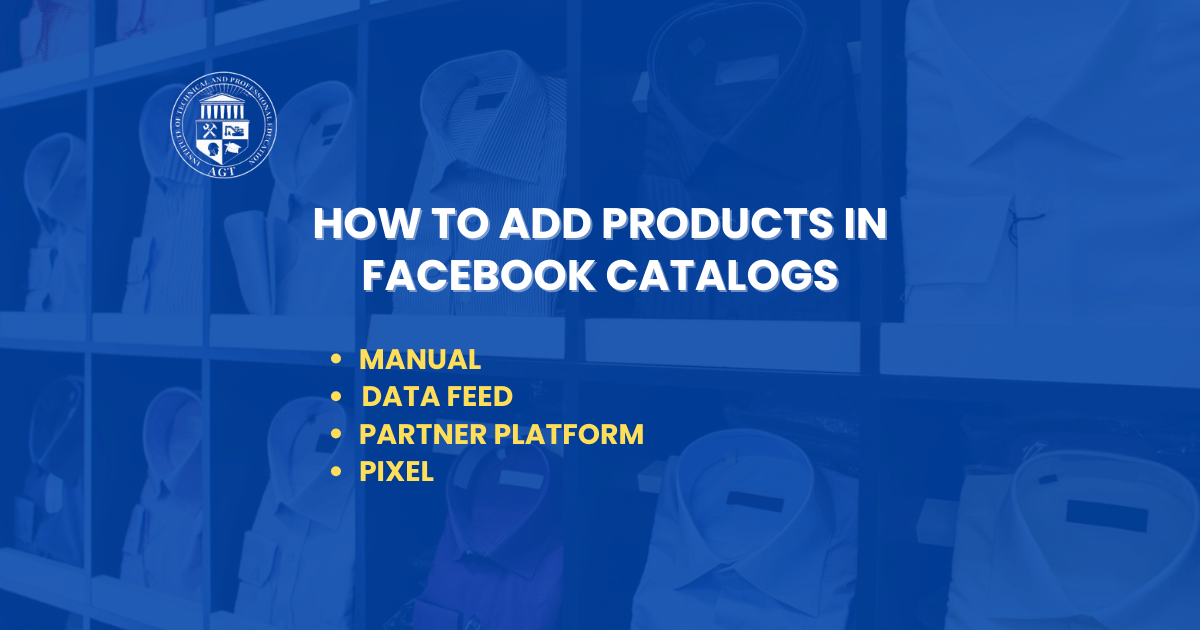 Add Products in Facebook Catalogs