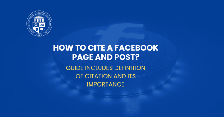 Define Citation |Its Importance | How to Cite a Facebook Page and Post?